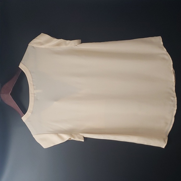 ❌SOLD❌Joie Silk V-Neck Lightest Pink Sand Blouse - Picture 6 of 12